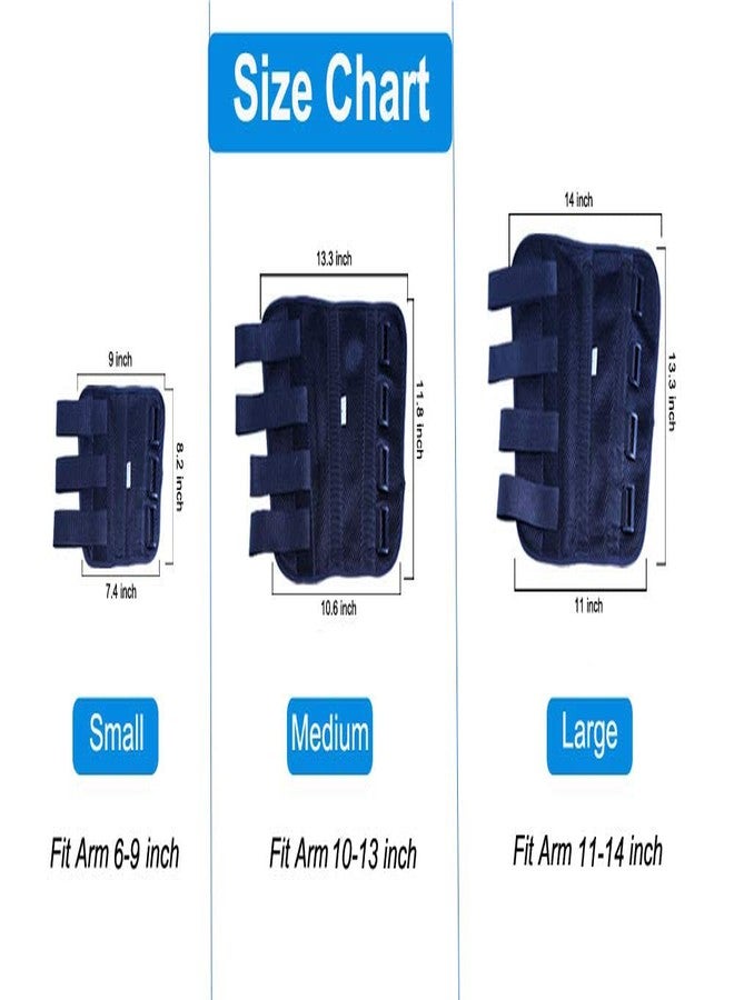 Holiberty Adult Kid Elbow Brace Splint Cubital Tunnel Syndrome Adjustable Elbow Support Brace Fracture Immobilizer Protector Tennis Arm Stabilizer Night Sleep Elbow Arthritis Tendonitis Pain Relief Splint Wrap - Image 4